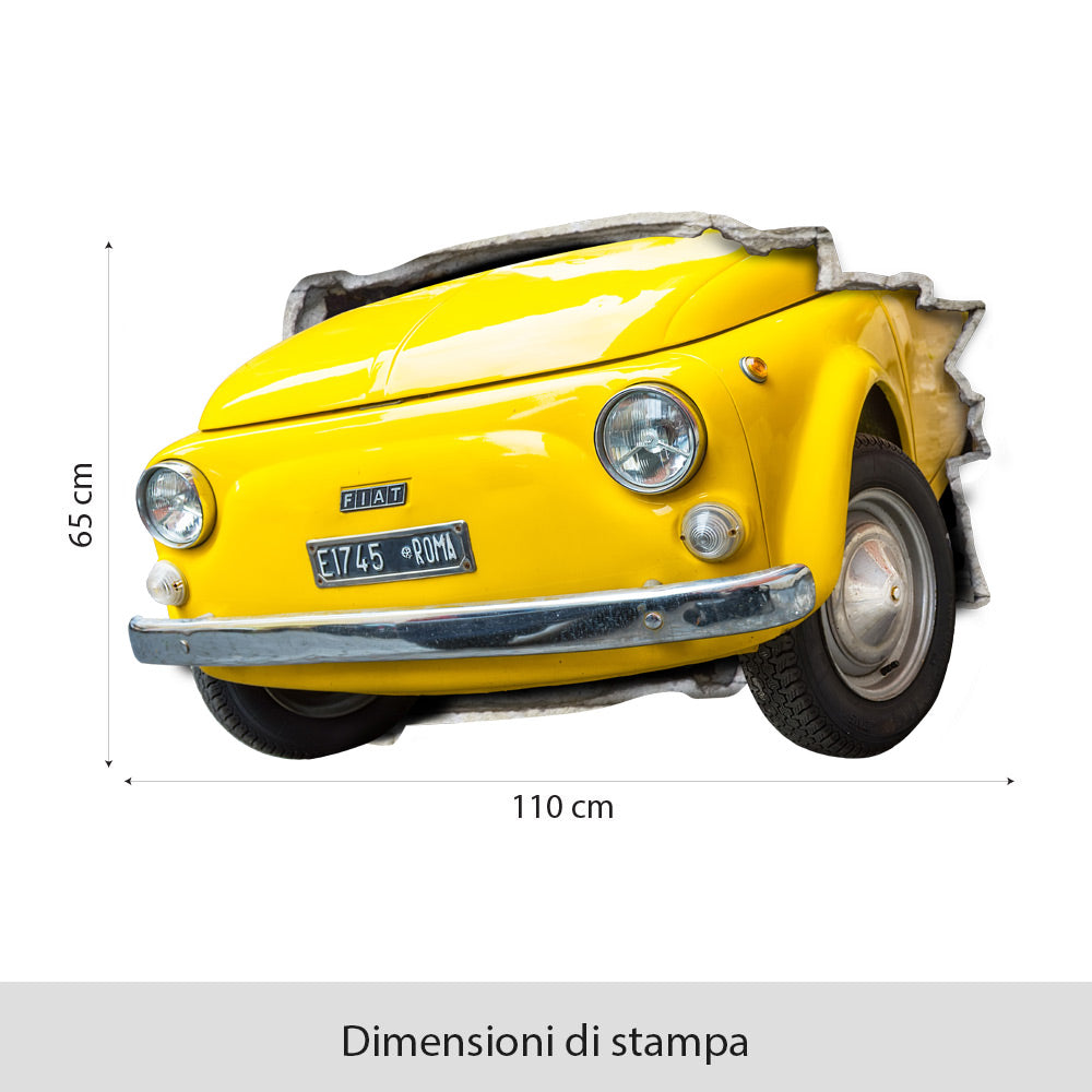 adesivi per FIAT 500 NUMERI adesivi stickers fiat 500 logo numeri portiera  - Mega GRAFIC s.r.l.