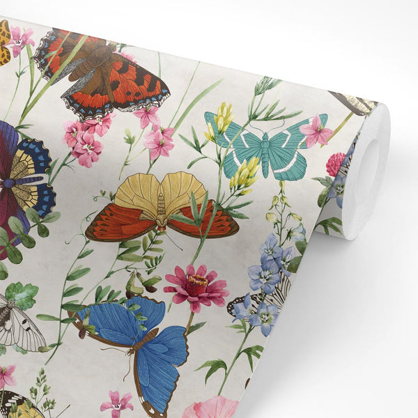 ROTOLO CARTA ADESIVA 150X45CM DECOR BUTTERFLY FARFALLE CASSETTI