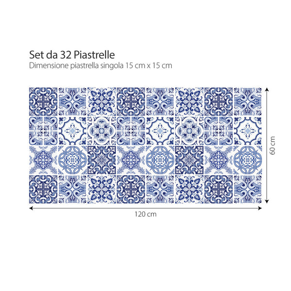 Piastrelle PVC autoadesive - Praiano - Adesivi Murali