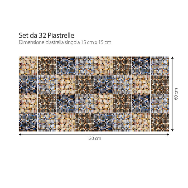 geometrico piazza piastrelle creare vivace mosaico pavimentazione