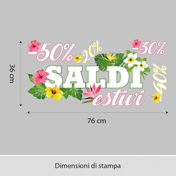 vetrofania vetrofanie primavera promozioni adesivi murali fiori flowers  b0450