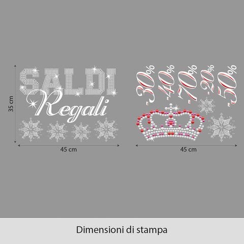 Saldi Regali | Vetrofania